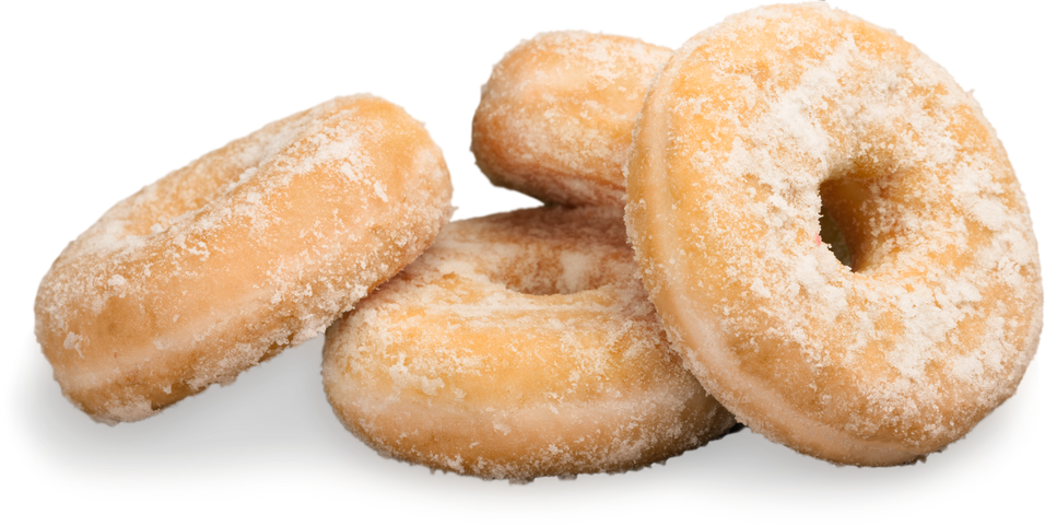 Sweet Donuts with Sugar